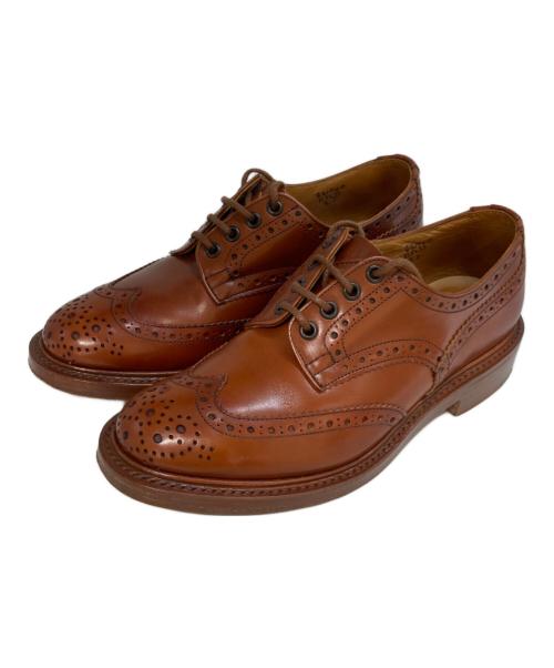 Tricker's（トリッカーズ）Tricker's (トリッカーズ) SHIPS (シップス) ウィングチップシューズ ブラウン サイズ:8.5の古着・服飾アイテム