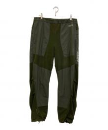 D-VEC×ALMOSTBLACK（ディーベック×オールモストブラック）の古着「GORE-TEX INFINIUM 2L POLARTEC TROUSERS」｜グリーン