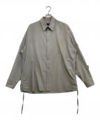 D-VECディーベック）の古着「PL STRETCH CONVERTIBLE L/S SHIRT　VF-2LS01248」｜グリーン