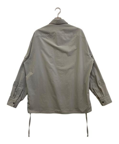D-VEC（ディーベック）D-VEC (ディーベック) PL STRETCH CONVERTIBLE L/S SHIRT　VF-2LS01248 グリーン サイズ:3の古着・服飾アイテム