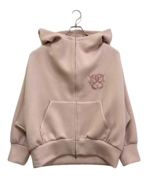 Snidel（スナイデル）Snidel (スナイデル) ボリュームパーカー ピンク サイズ:freeの古着・服飾アイテム