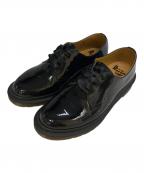 Dr.Martens×BEAMSドクターマーチン×ビームス）の古着「パテントレザー3ホールシューズ」｜ブラック