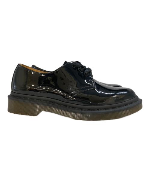 Dr.Martens（ドクターマーチン）Dr.Martens (ドクターマーチン) BEAMS (ビームス) パテントレザー3ホールシューズ ブラック サイズ:38の古着・服飾アイテム