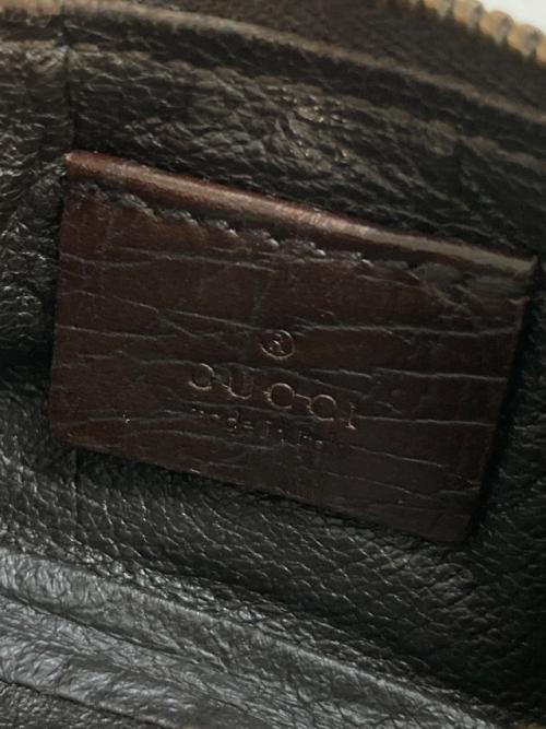 GUCCI（グッチ）GUCCI (グッチ) GGキャンバスホースビットコインケース　115291 ベージュの古着・服飾アイテム