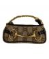 GUCCI（グッチ）の古着「GGキャンバスホースビットコインケース　115291」｜ベージュ