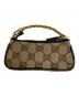 GUCCI (グッチ) GGキャンバスホースビットコインケース　115291 ベージュ：25000円