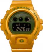 CASIO×24karatsカシオ×トゥエンティーフォーカラッツ）の古着「腕時計　DW-6900FS」｜グリーン