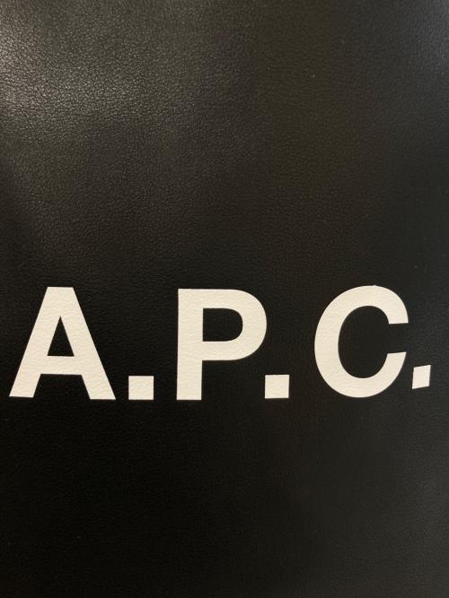 A.P.C.（アーペーセー）A.P.C. (アーペーセー) TOTE NINON SMALL ブラックの古着・服飾アイテム