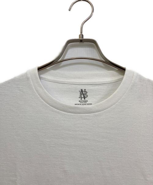 BATONER（バトナ―）BATONER (バトナ―) MERIYASU T-SHIRT　BN-24SM-060 ホワイト サイズ:2 未使用品の古着・服飾アイテム