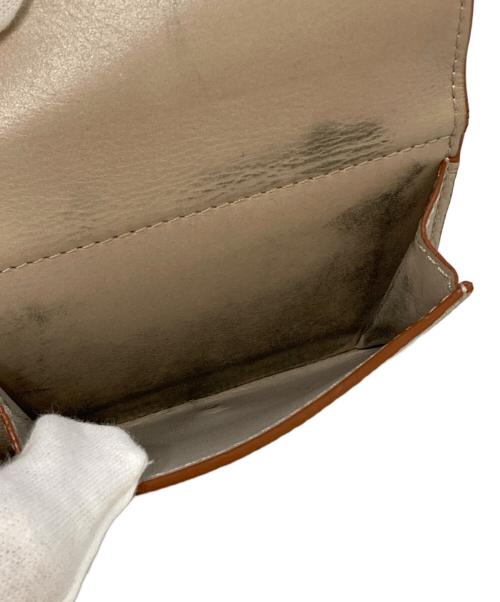 LOEWE（ロエベ）LOEWE (ロエベ) アナグラム トライフォールド ウォレット C821TR2X02 グレー×ブラウンの古着・服飾アイテム