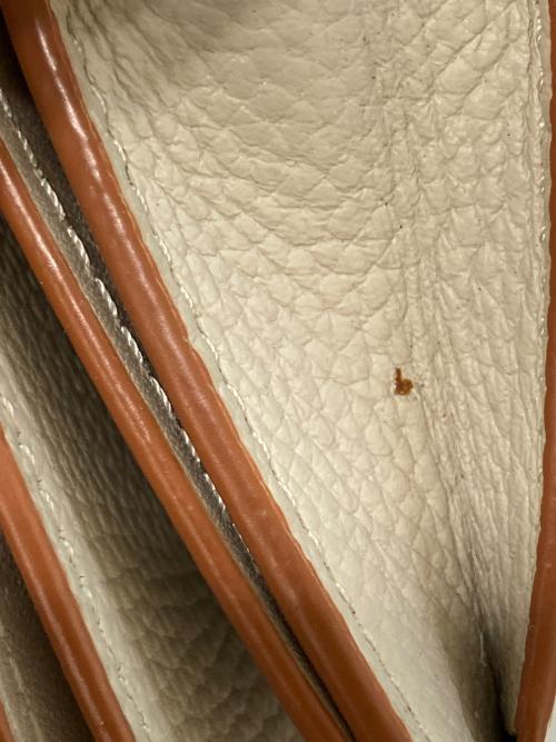 LOEWE（ロエベ）LOEWE (ロエベ) アナグラム トライフォールド ウォレット C821TR2X02 グレー×ブラウンの古着・服飾アイテム