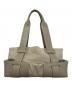 BOTTEGA VENETA（ボッテガベネタ）の古着「イントレチャートトートバッグ」｜ベージュ