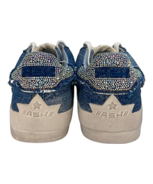 ASH（アッシュ）ASH (アッシュ) MALIBU STRASS BIS ブルー サイズ:39の古着・服飾アイテム
