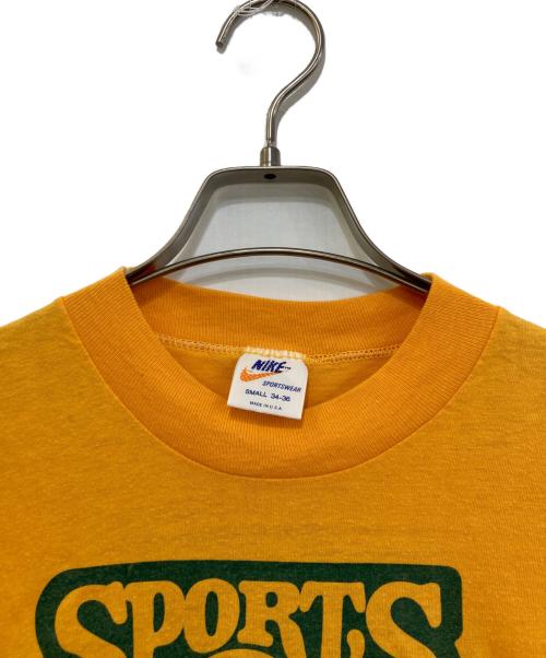 NIKE（ナイキ）NIKE (ナイキ) プリントTシャツ イエロー サイズ:Smallの古着・服飾アイテム