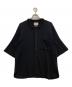 YOKE（ヨーク）の古着「RIB KNITTED SHIRT　YK24SS0699S」｜ブラック