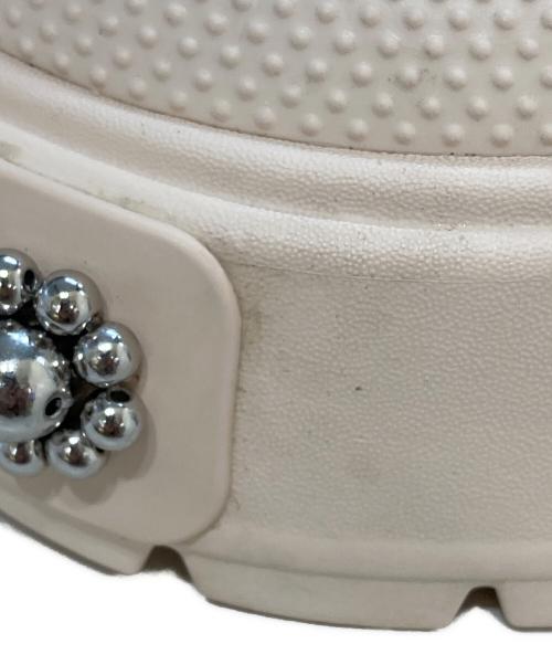 crocs（クロックス）crocs (クロックス) Simone Rocha (シモーネ ロシャ) Stomp Clog Dew　210942-0WW ベージュ サイズ:22の古着・服飾アイテム
