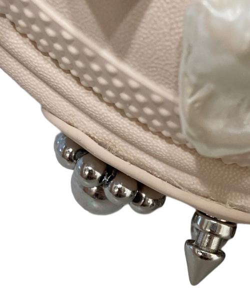 crocs（クロックス）crocs (クロックス) Simone Rocha (シモーネ ロシャ) Stomp Clog Dew　210942-0WW ベージュ サイズ:22の古着・服飾アイテム