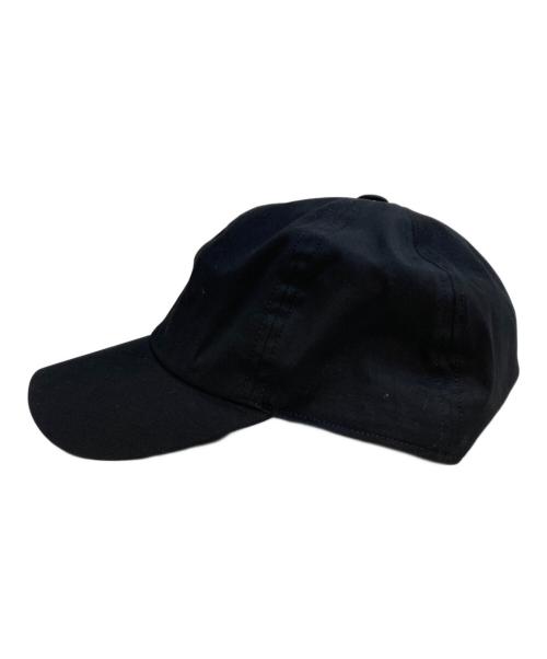 RICK OWENS（リックオウエンス）RICK OWENS (リックオウエンス) Embroidered Baseball Cap - Black　RA01F0800-TEEM4 ブラックの古着・服飾アイテム
