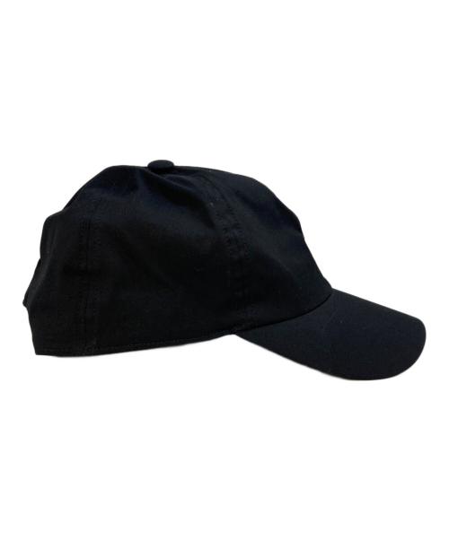 RICK OWENS（リックオウエンス）RICK OWENS (リックオウエンス) Embroidered Baseball Cap - Black　RA01F0800-TEEM4 ブラックの古着・服飾アイテム