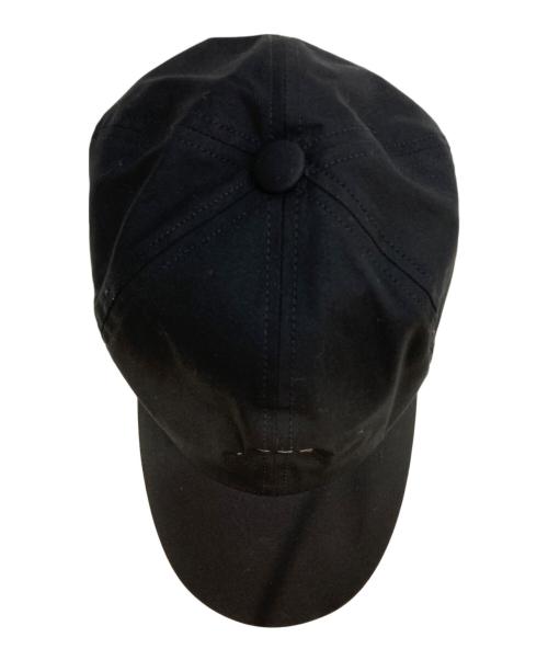 RICK OWENS（リックオウエンス）RICK OWENS (リックオウエンス) Embroidered Baseball Cap - Black　RA01F0800-TEEM4 ブラックの古着・服飾アイテム