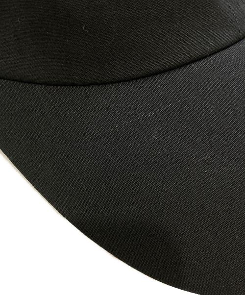 RICK OWENS（リックオウエンス）RICK OWENS (リックオウエンス) Embroidered Baseball Cap - Black　RA01F0800-TEEM4 ブラックの古着・服飾アイテム