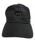 RICK OWENS (リックオウエンス) Embroidered Baseball Cap - Black　RA01F0800-TEEM4 ブラック：20000円