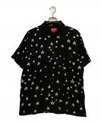 SUPREMEシュプリーム）の古着「Devil Rayon Shirt」｜ブラック