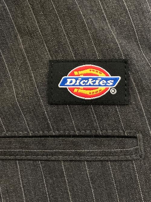 Dickies（ディッキーズ）Dickies (ディッキーズ) BEAUTY&YOUTH (ビューティーアンドユース) 別注PIN STRIPE 9/10 LENGTH PANTS グレー サイズ:Mの古着・服飾アイテム