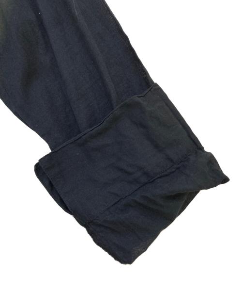 ne quittez pas（ヌキテパ）ne quittez pas (ヌキテパ) COTTON SOLID GATHER LONG DRESS　010492902P ブラック サイズ:不明(実寸をご参考下さい)の古着・服飾アイテム