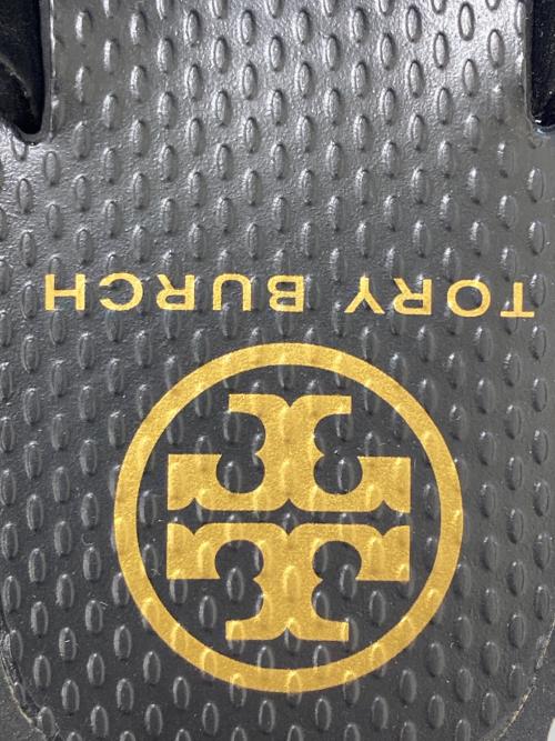 TORY BURCH（トリーバーチ）TORY BURCH (トリーバーチ) 厚底サンダル　7M 5595 E17 ブラック サイズ:7Mの古着・服飾アイテム