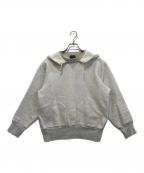 BALLPARK×Joe McCOYボールパーク×ジョーマッコイ）の古着「後付けパーカー」｜グレー