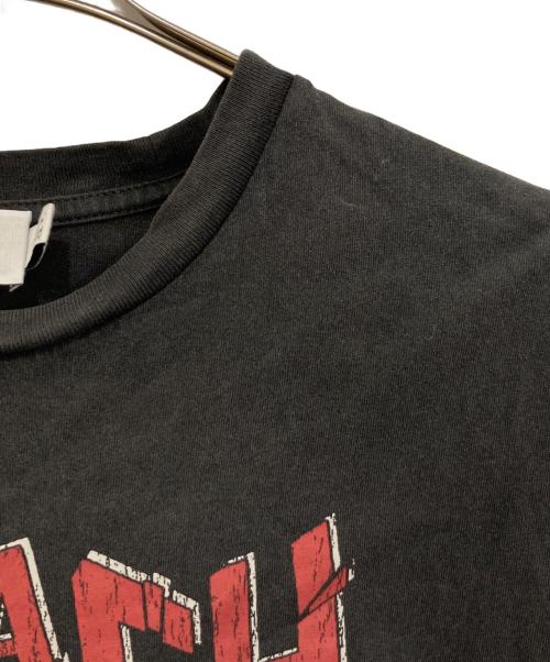 COACH（コーチ）COACH (コーチ) シグネチャー スケルトン レキシー Tシャツ　CAY57 ブラック サイズ:Mの古着・服飾アイテム