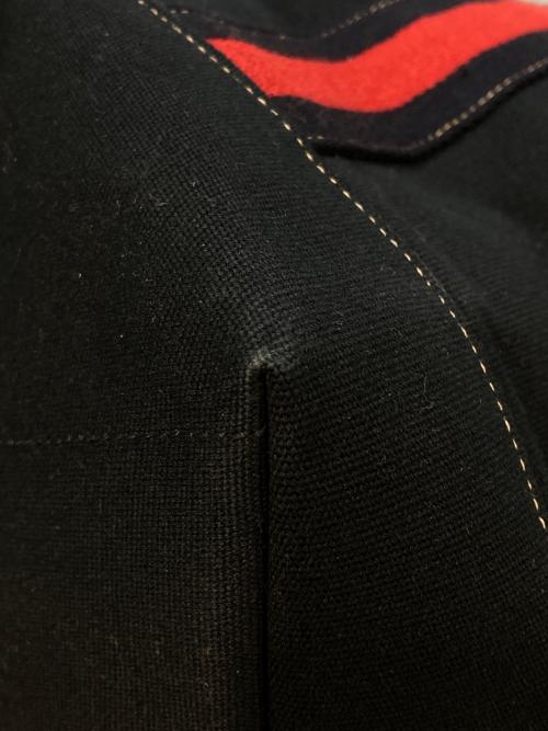 GUCCI（グッチ）GUCCI (グッチ) シェリーライン トートバッグ　816863 ネイビーの古着・服飾アイテム