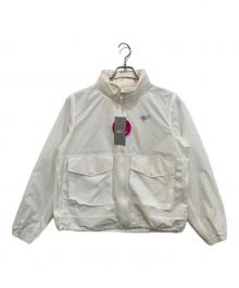 BEAMS GOLF（ビームスゴルフ）の古着「ORANGE LABEL フード付き スタンドカラー撥水ブルゾン　83-18-0040-803」｜ホワイト