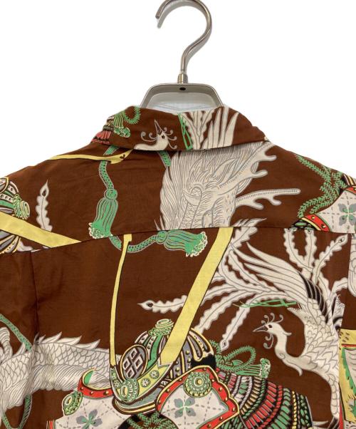 Sun Surf（サンサーフ）Sun Surf (サンサーフ) アロハシャツ 511-M32414B ブラウン サイズ:Sの古着・服飾アイテム