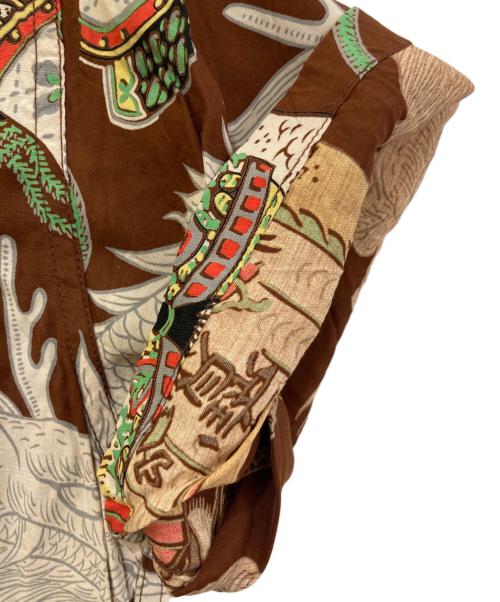 Sun Surf（サンサーフ）Sun Surf (サンサーフ) アロハシャツ 511-M32414B ブラウン サイズ:Sの古着・服飾アイテム