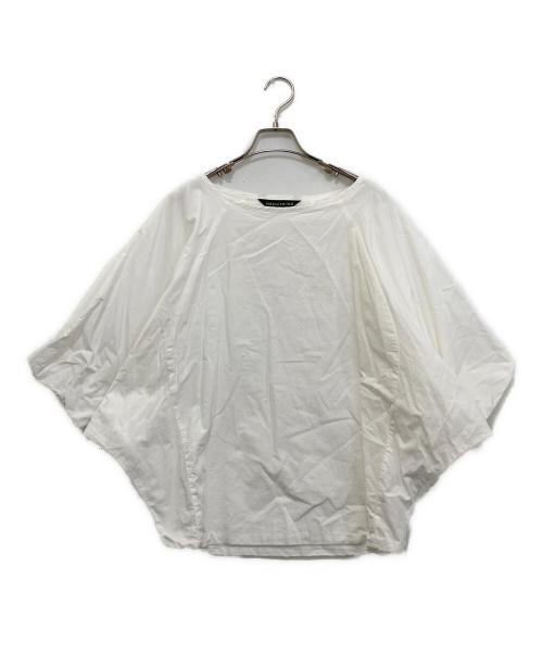 mizuiro-ind（ミズイロインド）mizuiro-ind (ミズイロインド) ワイドブラウス ホワイト サイズ:-の古着・服飾アイテム