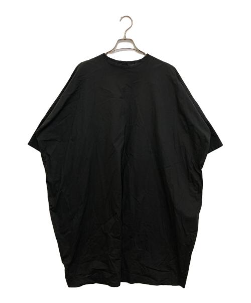 mizuiro-ind（ミズイロインド）mizuiro-ind (ミズイロインド) バックボタンワンピース ブラック サイズ:Freeの古着・服飾アイテム