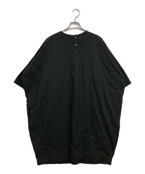 mizuiro-ind（ミズイロインド）mizuiro-ind (ミズイロインド) バックボタンワンピース ブラック サイズ:Freeの古着・服飾アイテム