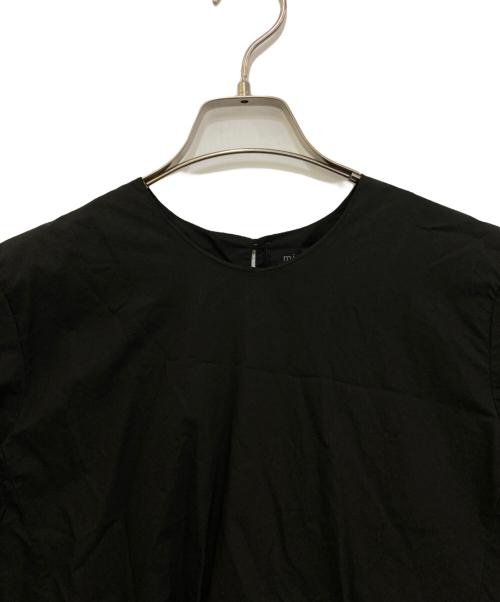 mizuiro-ind（ミズイロインド）mizuiro-ind (ミズイロインド) バックボタンブラウス ブラック サイズ:Freeの古着・服飾アイテム