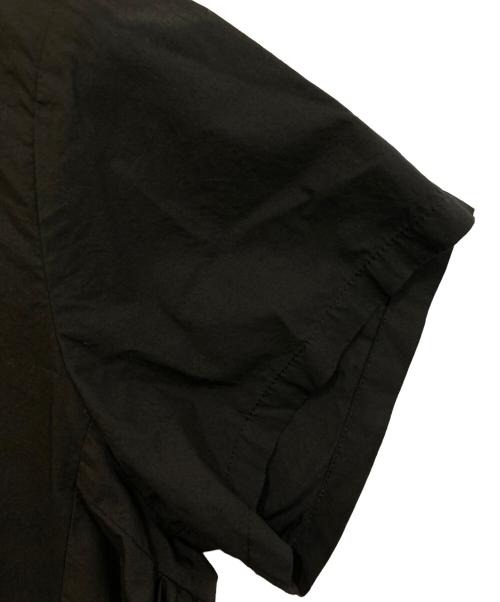 mizuiro-ind（ミズイロインド）mizuiro-ind (ミズイロインド) バックボタンブラウス ブラック サイズ:Freeの古着・服飾アイテム