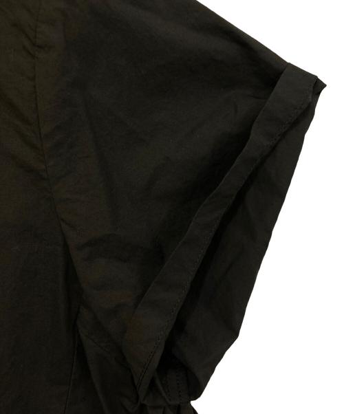 mizuiro-ind（ミズイロインド）mizuiro-ind (ミズイロインド) バックボタンブラウス ブラック サイズ:Freeの古着・服飾アイテム