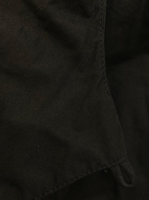 mizuiro-ind（ミズイロインド）mizuiro-ind (ミズイロインド) バックボタンブラウス ブラック サイズ:Freeの古着・服飾アイテム