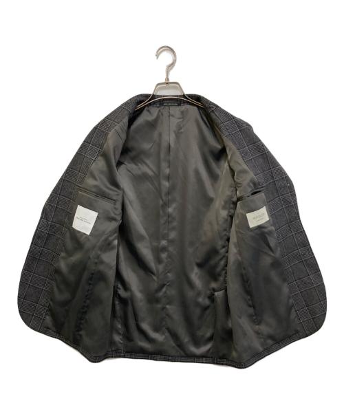 green label relaxing（グリーンレーベルリラクシング）green label relaxing (グリーンレーベルリラクシング) チェックテーラードジャケット　3122-127-1648 グレー サイズ:Mの古着・服飾アイテム