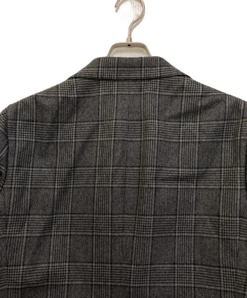 green label relaxing（グリーンレーベルリラクシング）green label relaxing (グリーンレーベルリラクシング) チェックテーラードジャケット　3122-127-1648 グレー サイズ:Mの古着・服飾アイテム