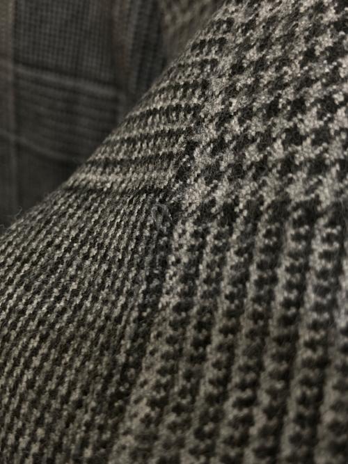 green label relaxing（グリーンレーベルリラクシング）green label relaxing (グリーンレーベルリラクシング) チェックテーラードジャケット　3122-127-1648 グレー サイズ:Mの古着・服飾アイテム