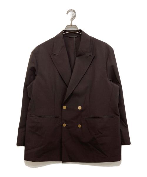 green label relaxing（グリーンレーベルリラクシング）green label relaxing (グリーンレーベルリラクシング) TW オックス ダブル ブレザー ジャケット　3222-1-000019 ブラウン サイズ:Mの古着・服飾アイテム