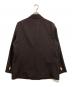 green label relaxing (グリーンレーベルリラクシング) TW オックス ダブル ブレザー ジャケット　3222-1-000019 ブラウン サイズ:M：7000円
