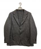 green label relaxingグリーンレーベルリラクシング）の古着「GLR CLOTH ミルドチドリ 2B RG ジャケット　3122-1-101751」｜グレー