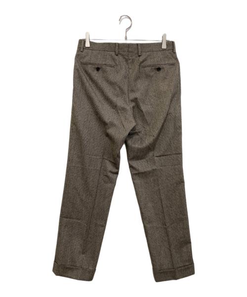 green label relaxing（グリーンレーベルリラクシング）green label relaxing (グリーンレーベルリラクシング) 3ピース千鳥格子セットアップ ブラウン サイズ:46の古着・服飾アイテム